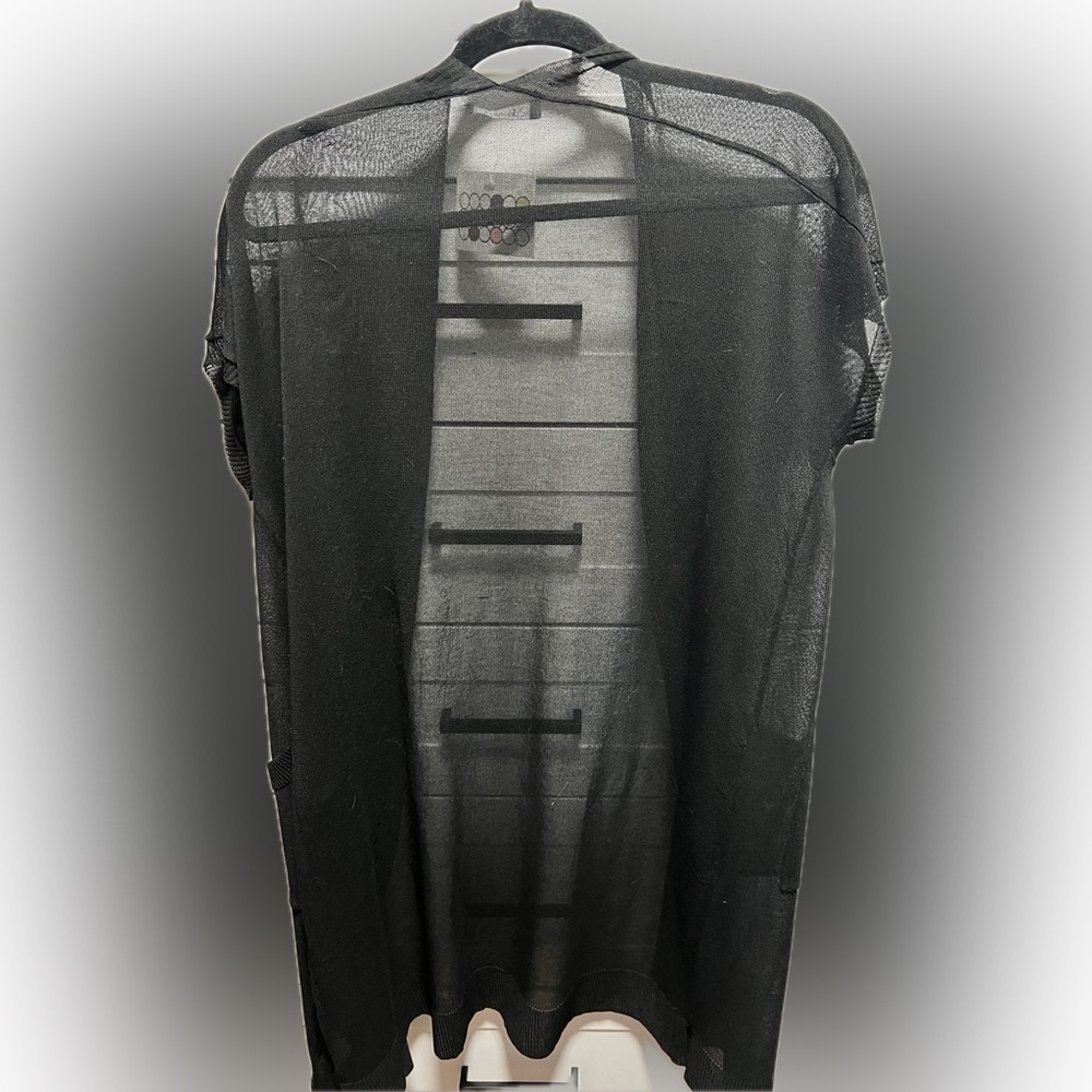 KLd open knit cardi duster NWT (D1)